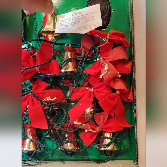 Bells Of Christmas Vtg 1992 Mr Christmas Musical Brass Bells Remote Control - Picture 9 of 14